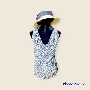 Cabi Cat and Heart Blouse M